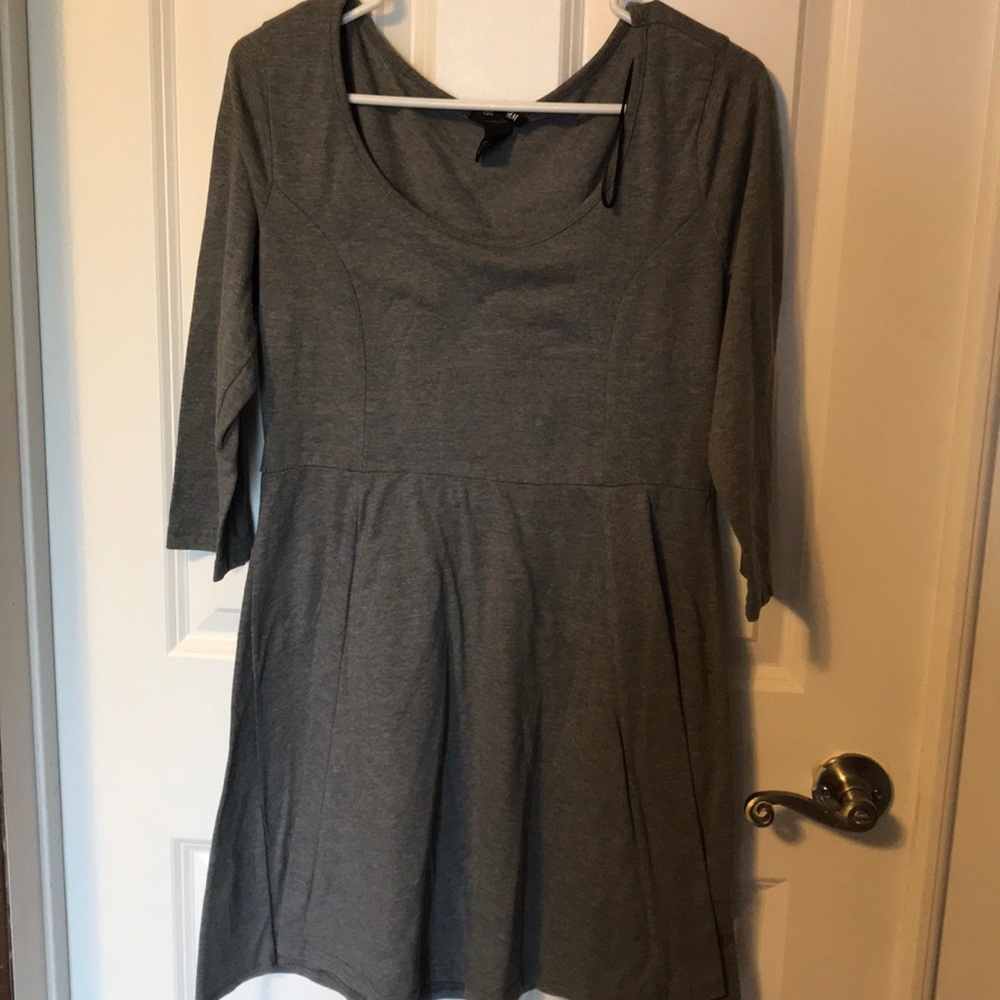 Simple grey dress